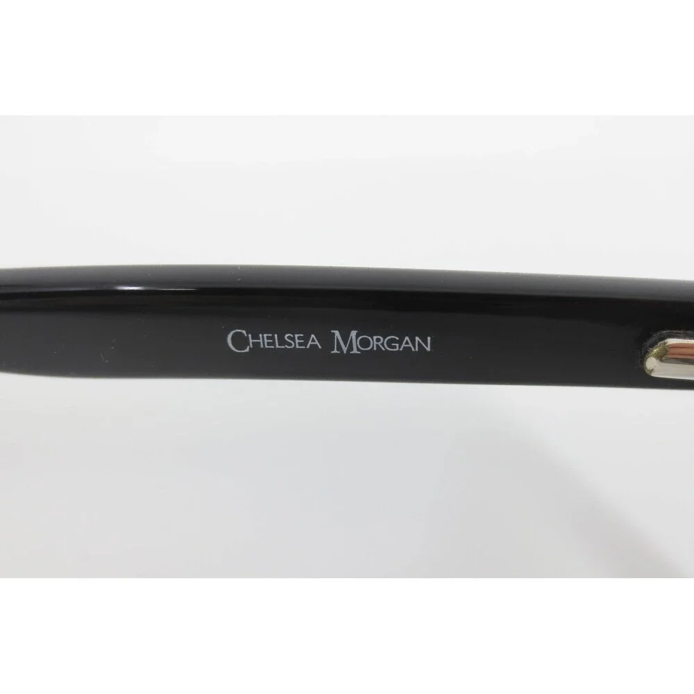 Chelsea Morgan CM 202217 Black Tortoise Cat Eye Eyeglasses Frames 53-17-135